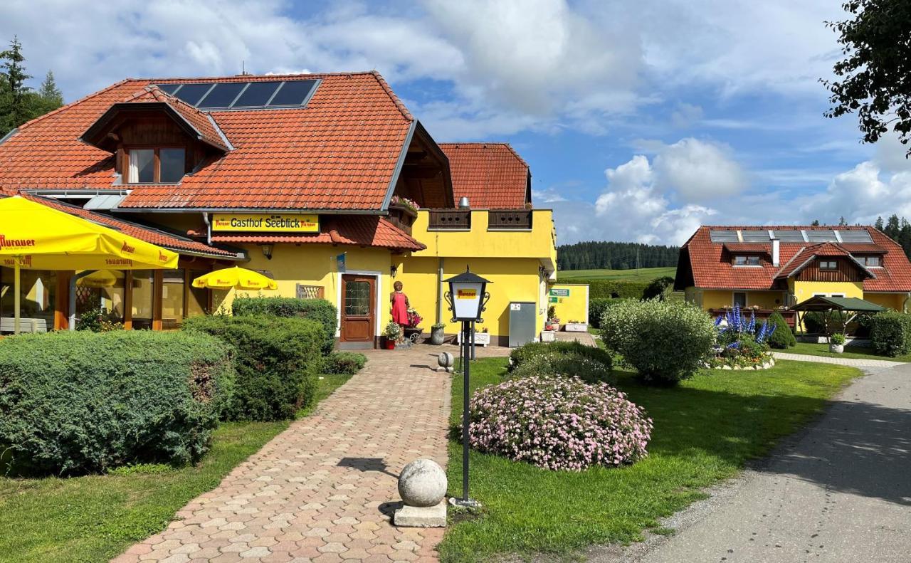 Hotel Gasthof Seeblick Zeutschach Exterior foto